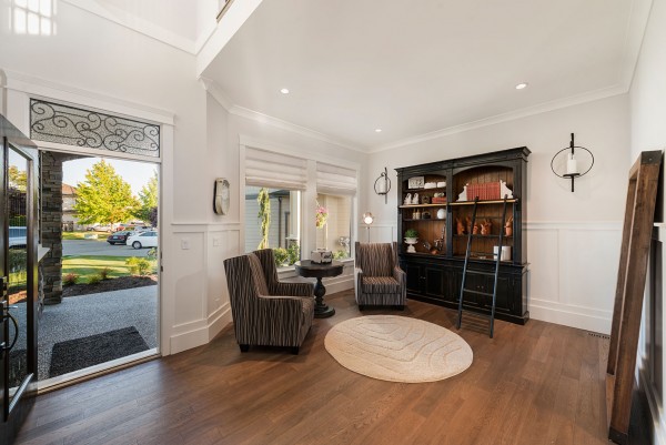 Custom Built Home Foyer